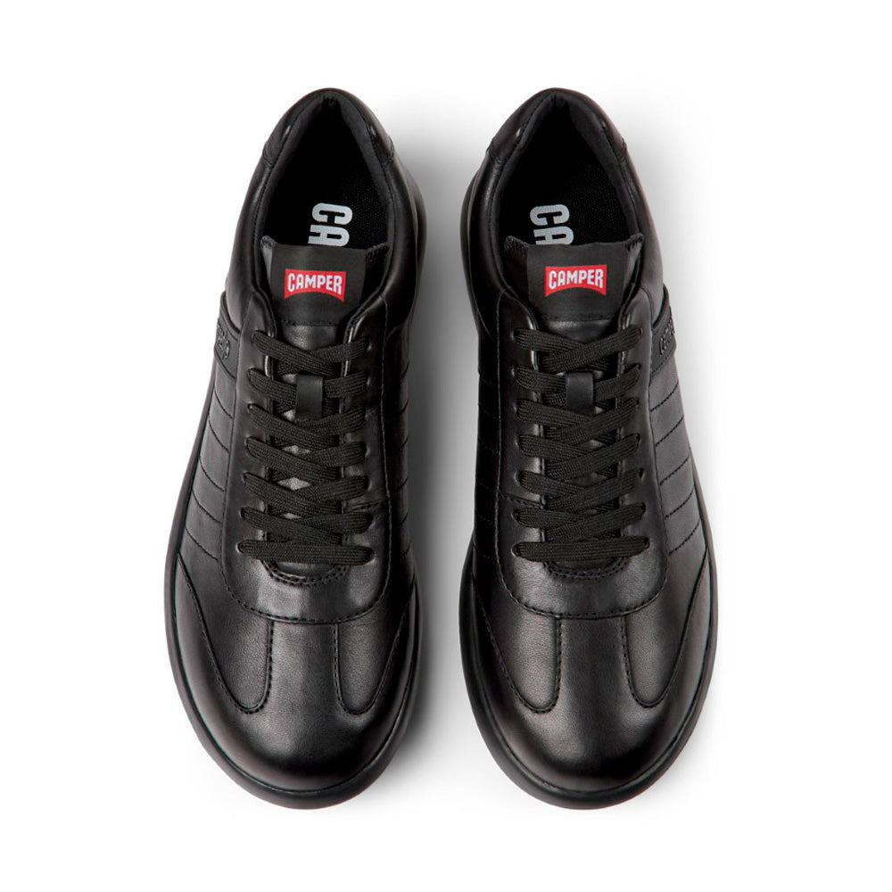 Camper Pelotas XLite Black Leather Men's Sneakers נעלי סניקרס קמפר לגברים