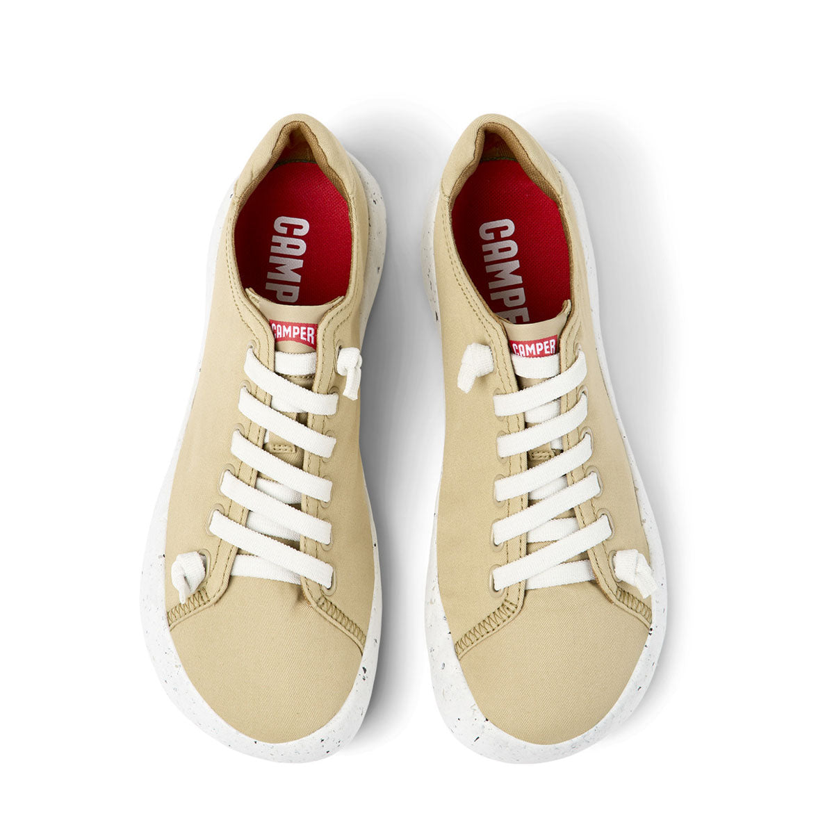 Camper Peu Stadium Beige textile sneakers for men נעלי קמפר לגברים