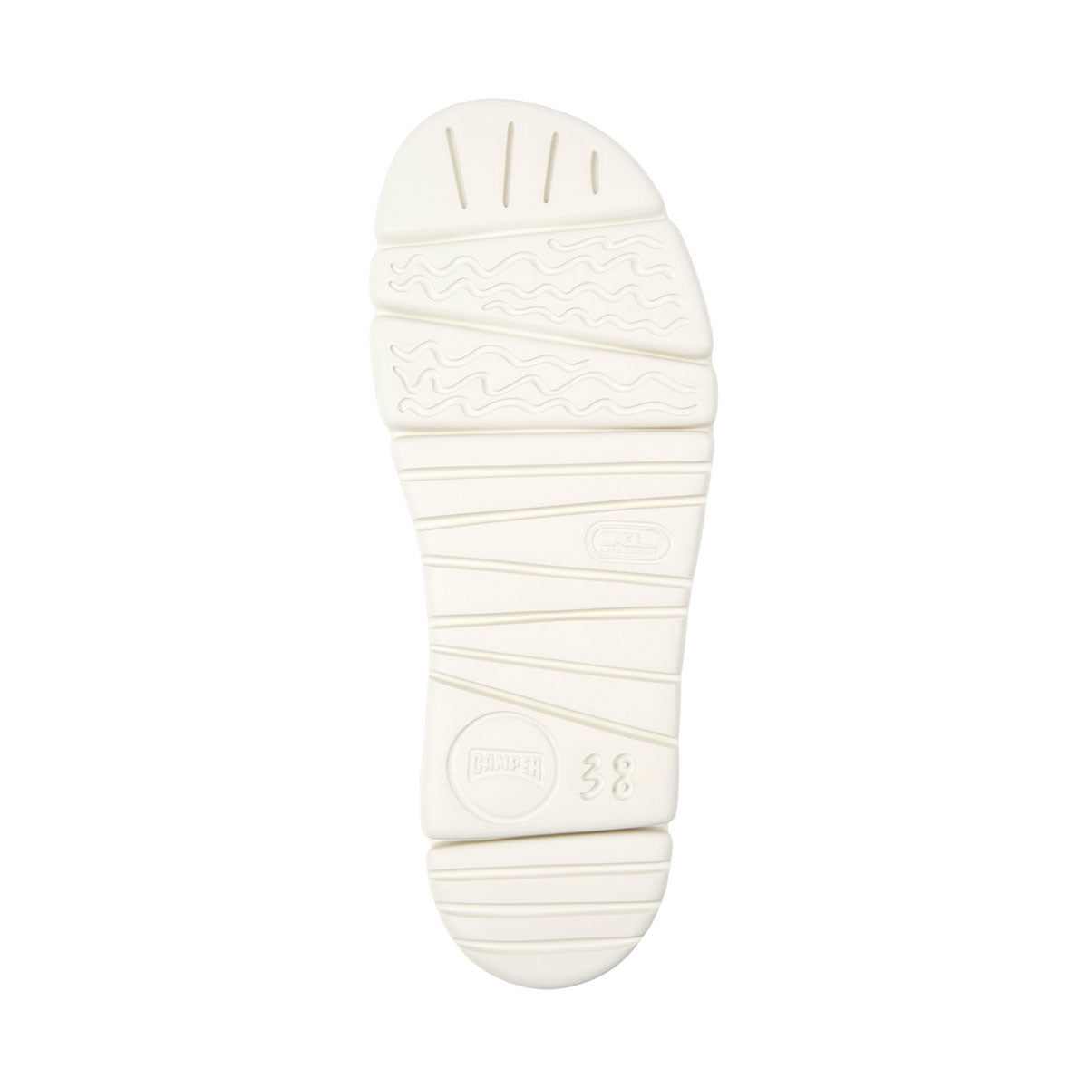 Camper Oruga White leather and textile sandals for women סנדלי קמפר לנשים