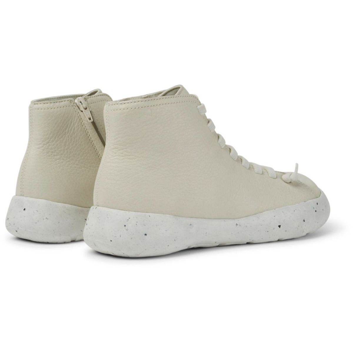 נעלי גברים קמפר Camper Peu Stadium White leather ankle boots for men