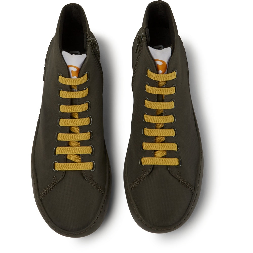 Camper Peu Touring Green textile ankle boots נעלי נשים קמפר