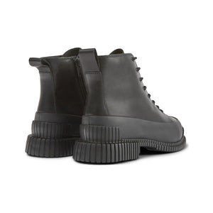 Camper Pix black leather lace-up boots for women נעלי קמפר נשים