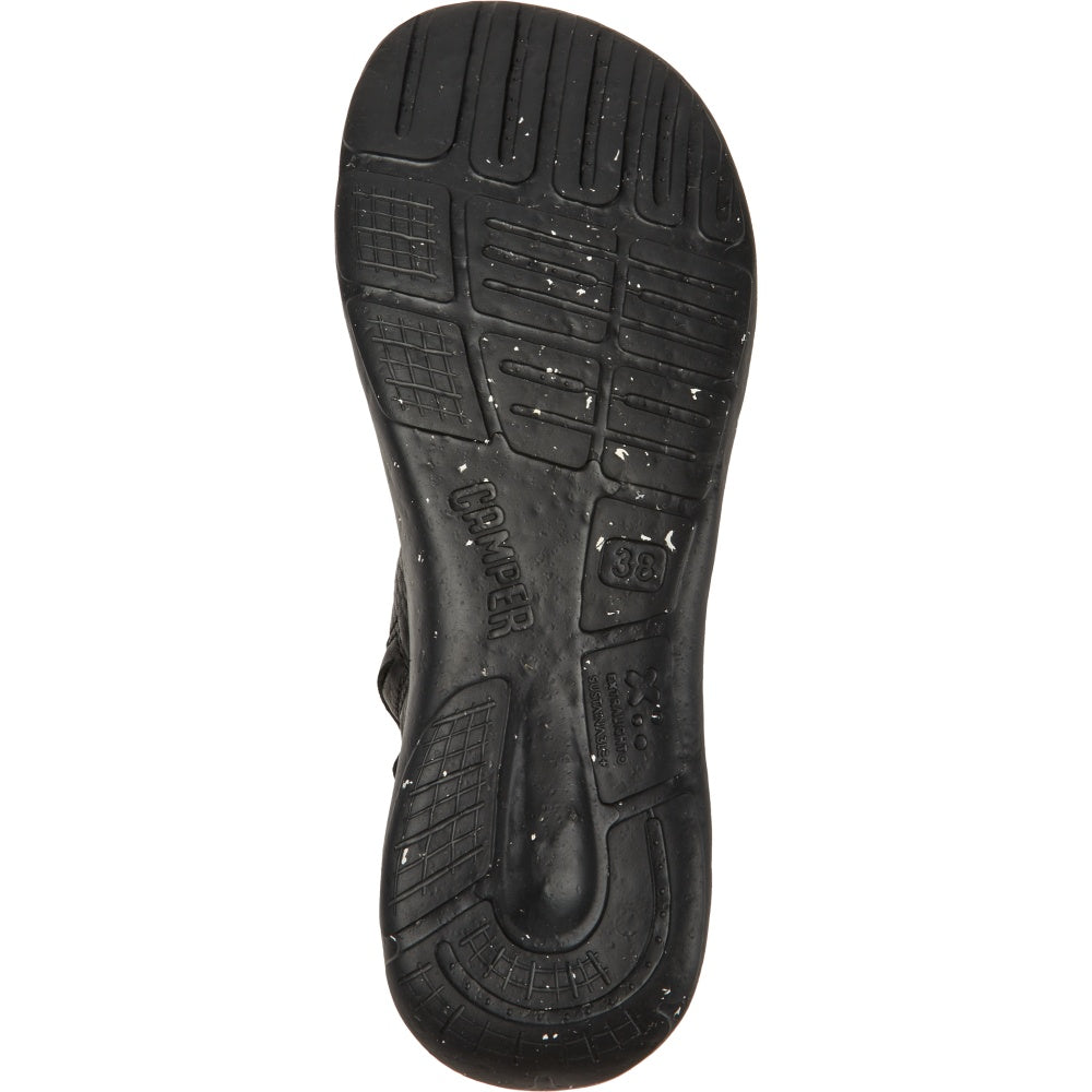 Camper Peu Stadium Black leather ankle boots for women נעלי נשים קמפר