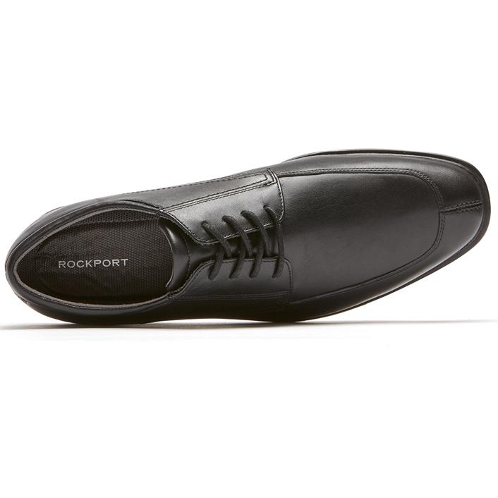 נעלי גברים אלגנטיות Rockport Alfrew Black אלפרו שחור - Original's (4385027489866)