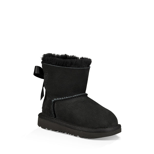 מגפי ילדות UGG Mini Bailey Bow II שחור
