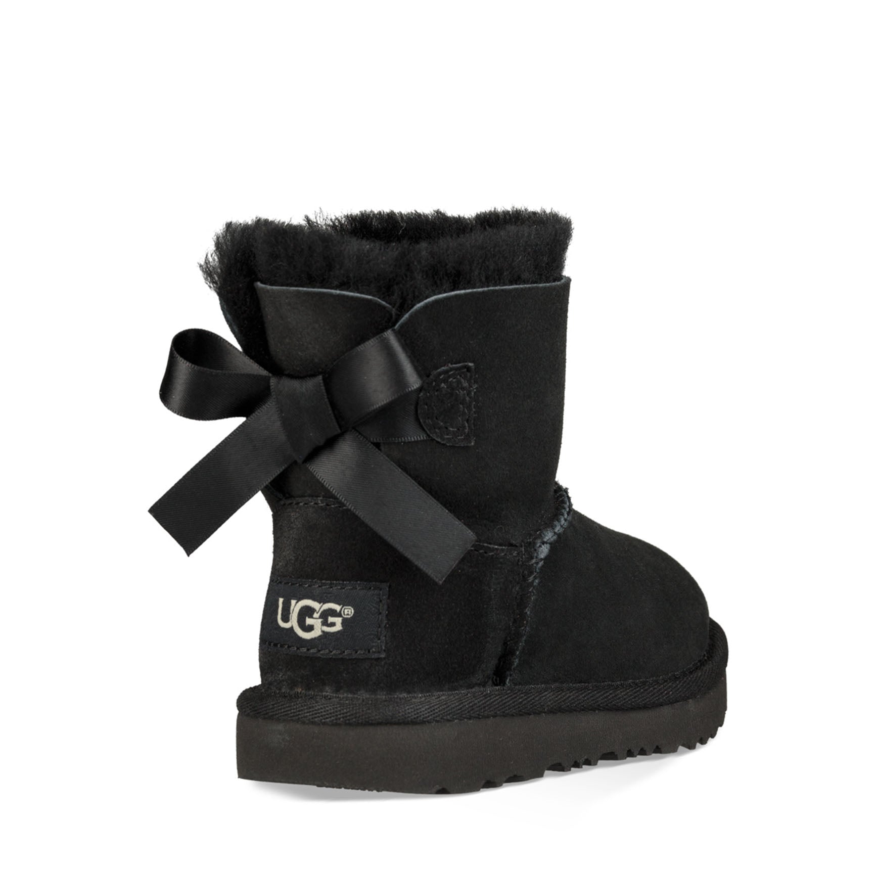 מגפי ילדות UGG Mini Bailey Bow II שחור