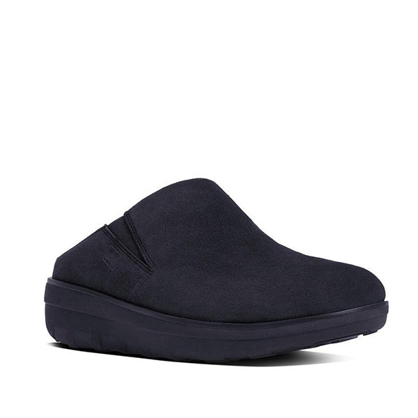 Fit-Flop Loaff Suede Clogs Supernavy כפכפי נשים כחול כהה