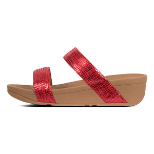 פיט פלופ לוטי אדום Fit-Flop Lottie Chain Print Adrenaline Red