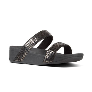 פיט פלופ לוטי שחור Fit-Flop Lottie Chain Print Black (4538702168138)