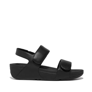 Fit Flop Lulu Adjustable Back-Strap Sandals Black פיט-פלופ סנדלי נשים שחור
