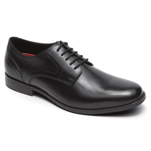 נעלי גברים אלגנטיות סטייל פורפס פליין טו שחור Rockport M77056W Stylepurpose Plaintoe Black (4537491718218)