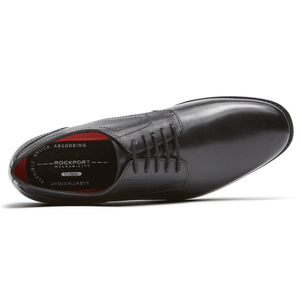 נעלי גברים אלגנטיות סטייל פורפס פליין טו שחור Rockport M77056W Stylepurpose Plaintoe Black (4537491718218)