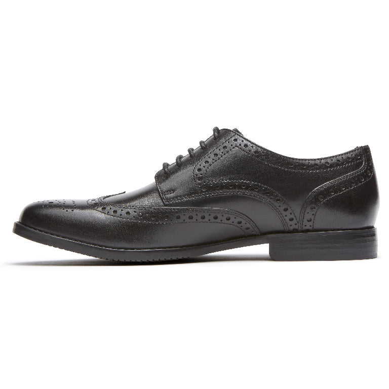 Rockport Sp Wing Tip Black נעלי גברים רוקפורט