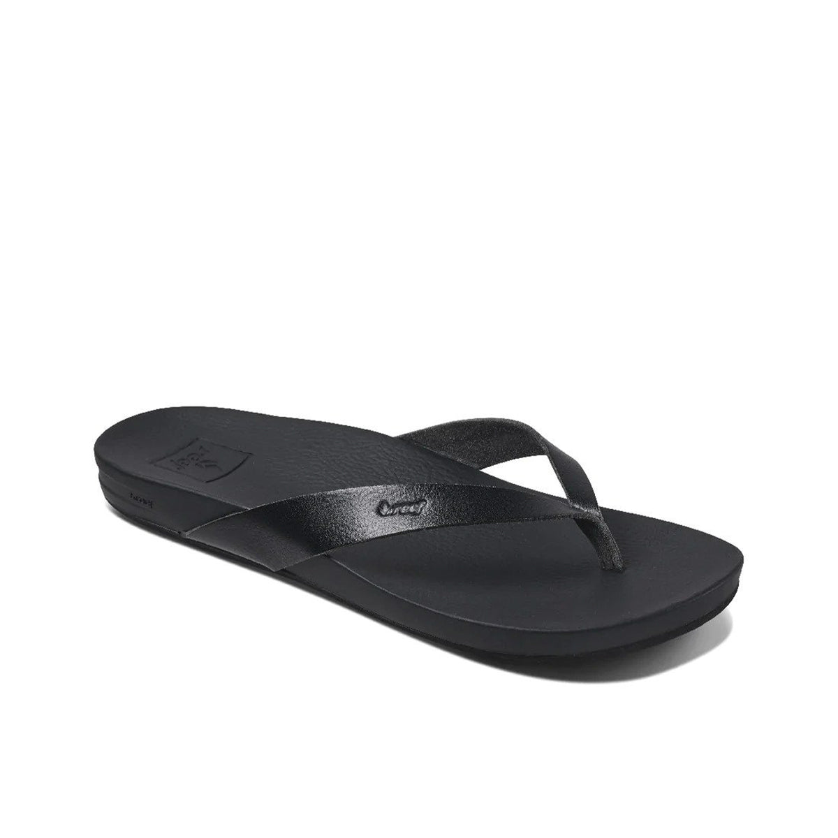 כפכפי נשים ריף שחור Reef Cushion Bounce Court