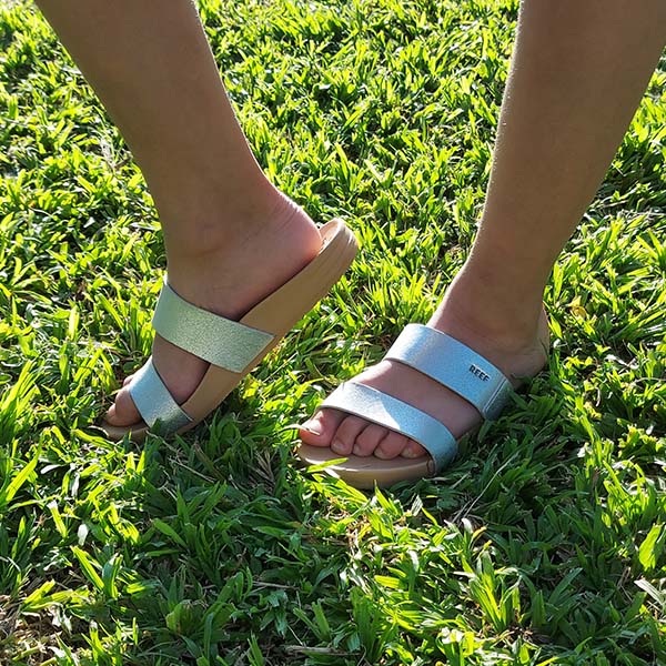 כפכפי ילדים ריף כסף Reef KIDS CUSHION BOUNCE VISTA SILVER