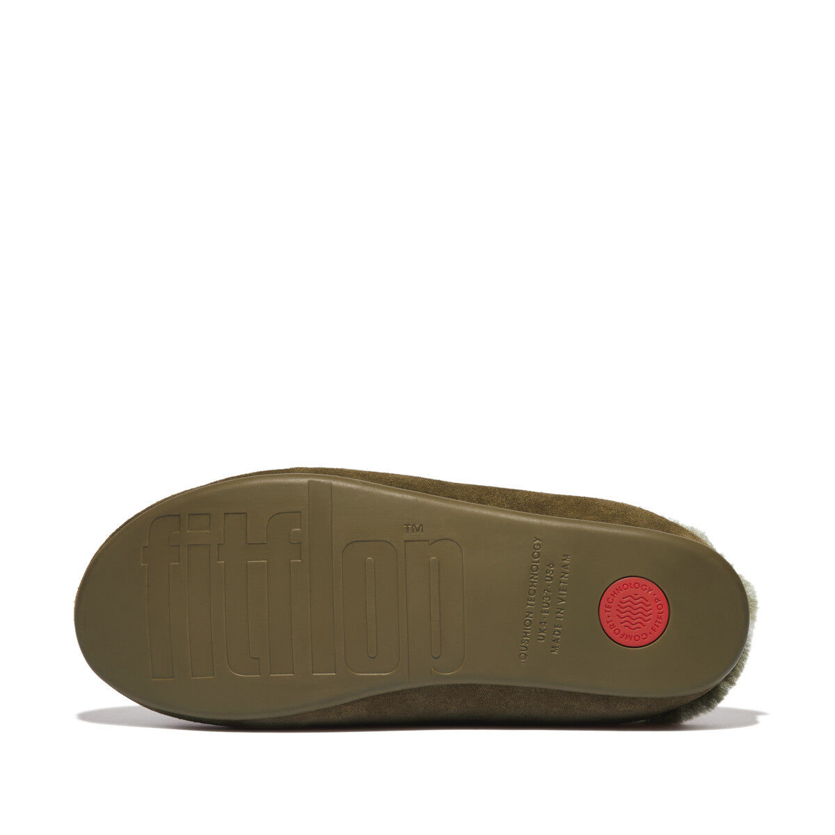 Fit-Flop Chrissie Shearling Mossy כריסי שרלינג מוסי פיט פלופ נעלי נשים