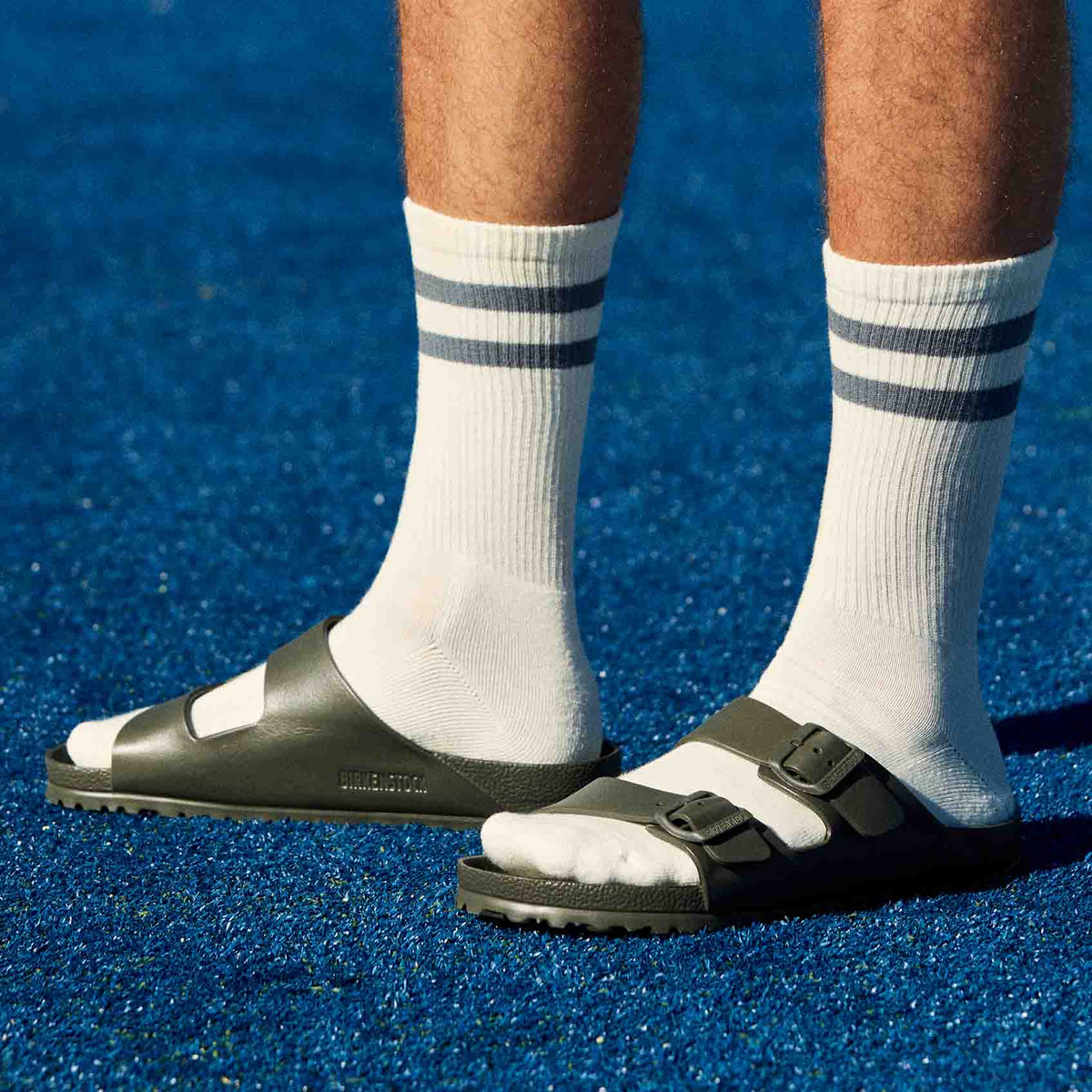 Birkenstock Arizona EVA Khaki בירקנשטוק כפכפי גברים אריזונה חאקי