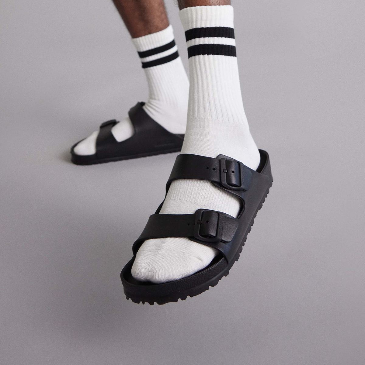 בירקנשטוק כפכפי גברים שחור Birkenstock Arizona EVA Black