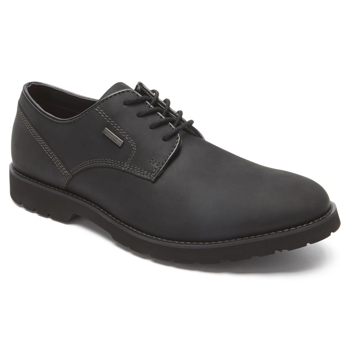 נעלי גברים קלאסיק זון פליין טו שחור Rockport Classiczone WP Plain Toe Black (4571631845450)