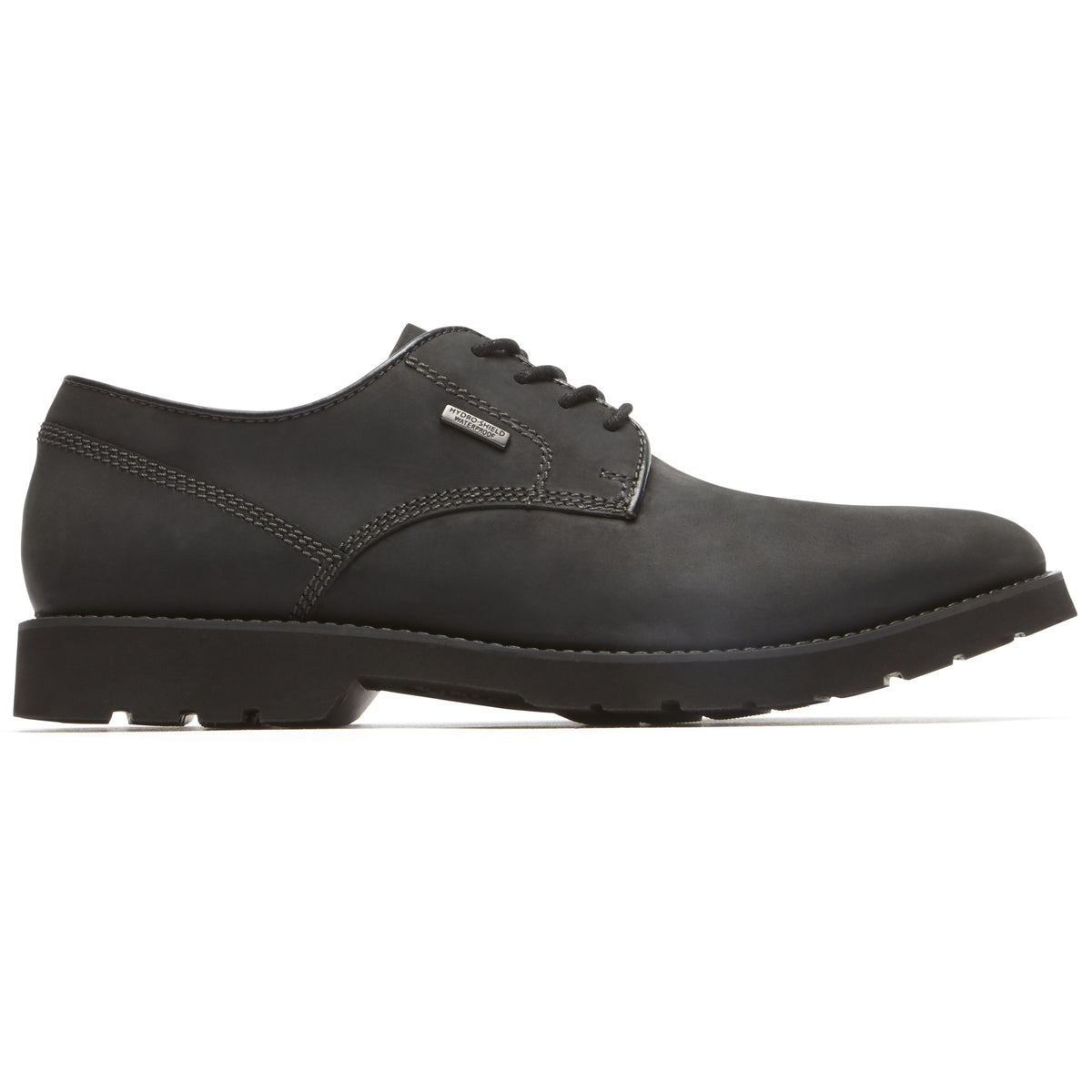 נעלי גברים קלאסיק זון פליין טו שחור Rockport Classiczone WP Plain Toe Black (4571631845450)