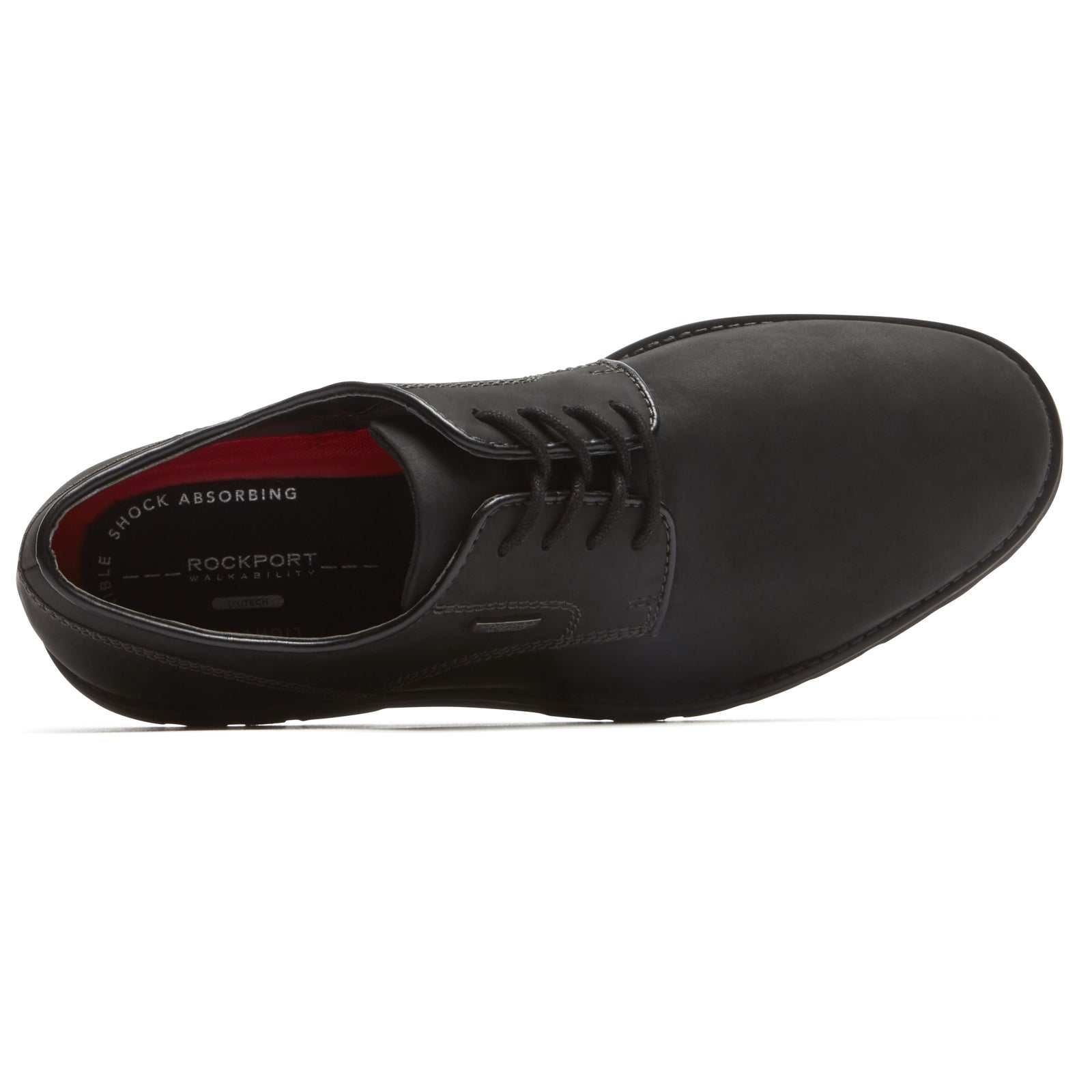 נעלי גברים קלאסיק זון פליין טו שחור Rockport Classiczone WP Plain Toe Black (4571631845450)