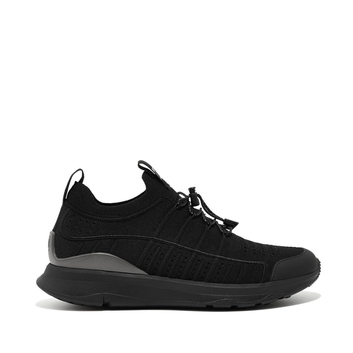 Fit-Flop Vitamin FF Metal-Pop Knit Black Silver  ויטמין FF שחור סילבר פיט פלופ נעלי נשים