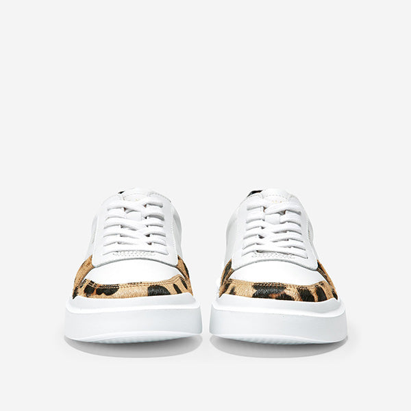 נעלי נשים קול האן Cole Haan Grandpro Rally Court Sneaker Optic White Black