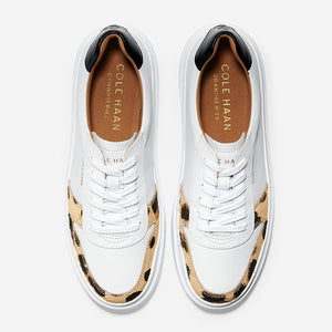 נעלי נשים קול האן Cole Haan Grandpro Rally Court Sneaker Optic White Black