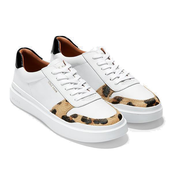 נעלי נשים קול האן Cole Haan Grandpro Rally Court Sneaker Optic White Black