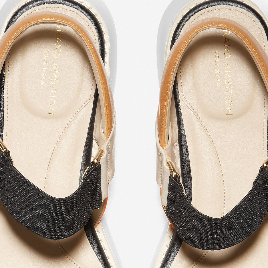 Cole Haan Grand Ambition Carmel Sandal Black קול האן סנדלי נשים