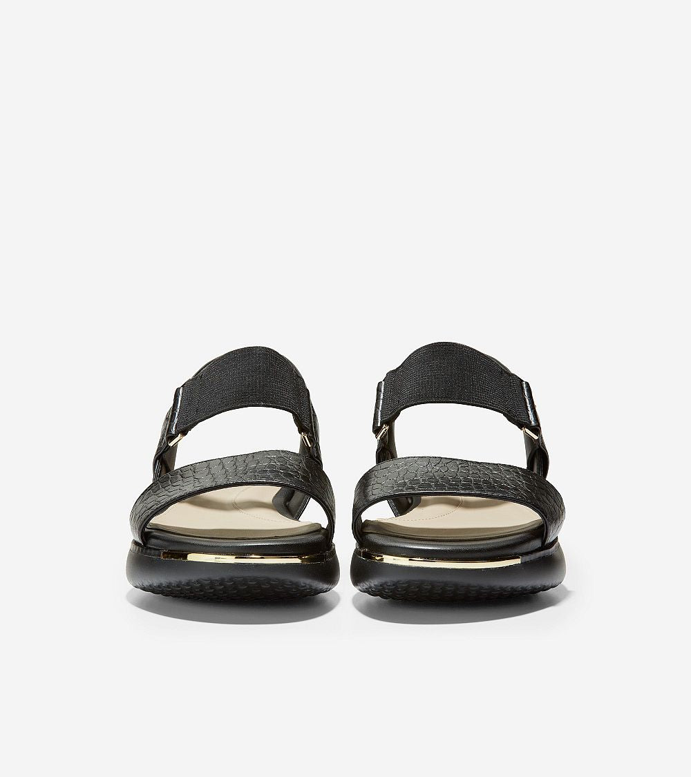 Cole Haan Grand Ambition Carmel Sandal Black קול האן סנדלי נשים