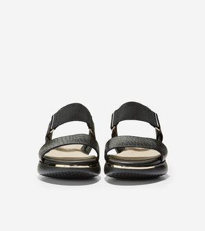 Cole Haan Grand Ambition Carmel Sandal Black קול האן סנדלי נשים