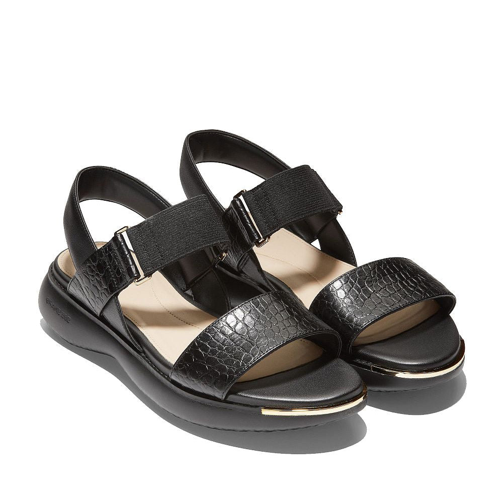 Cole Haan Grand Ambition Carmel Sandal Black קול האן סנדלי נשים