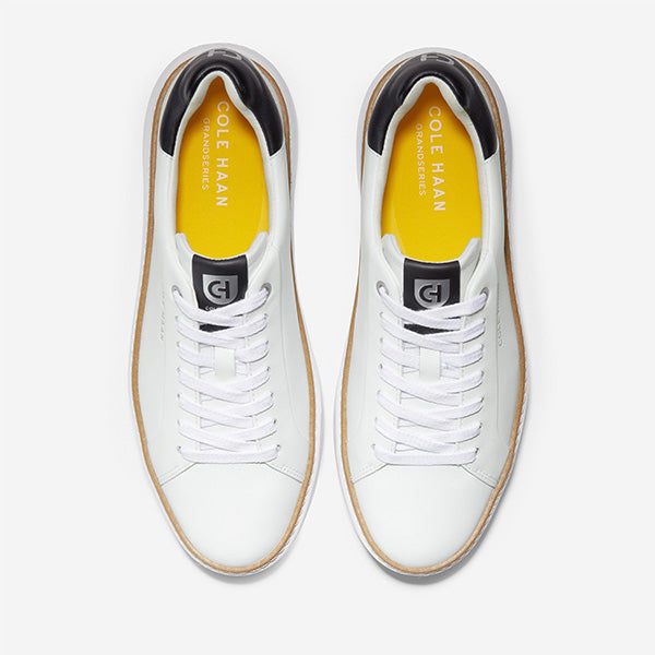 Cole Haan נעלי נשים קול האן Grandpro Topspin Sneaker White Black