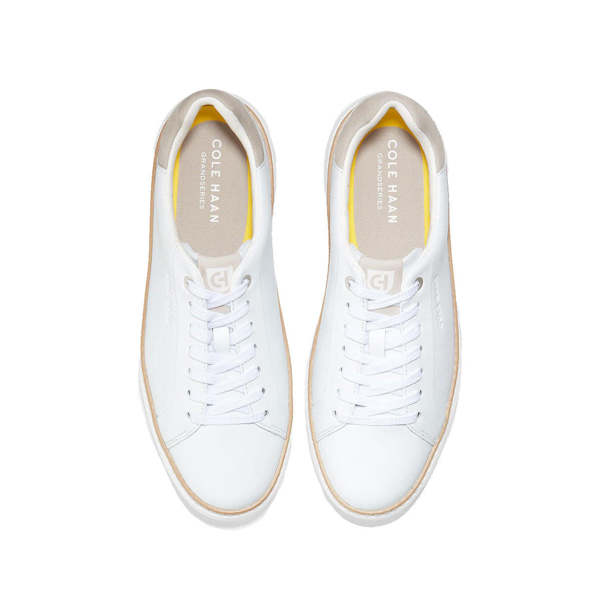 Cole Haan Grandpro Cloudfeel Topspin Sneaker White Dove