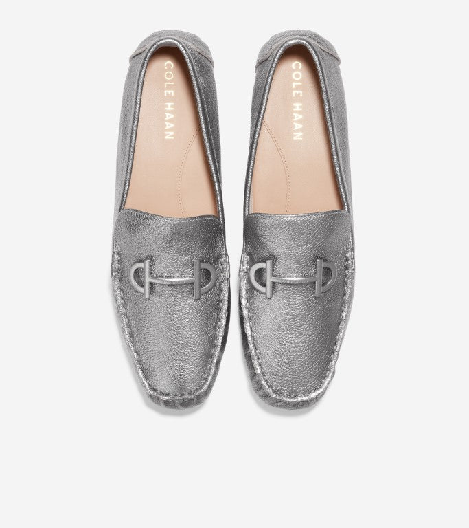 Cole Haan Tully Driver Pewter נעלי נשים קול האן