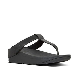 פיט פלופ מינה אצבע שחור Fit-Flop Mina Toe Thongs Black