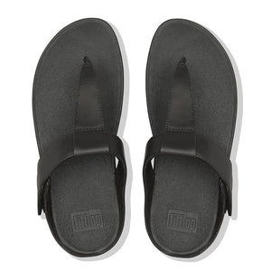 פיט פלופ מינה אצבע שחור Fit-Flop Mina Toe Thongs Black