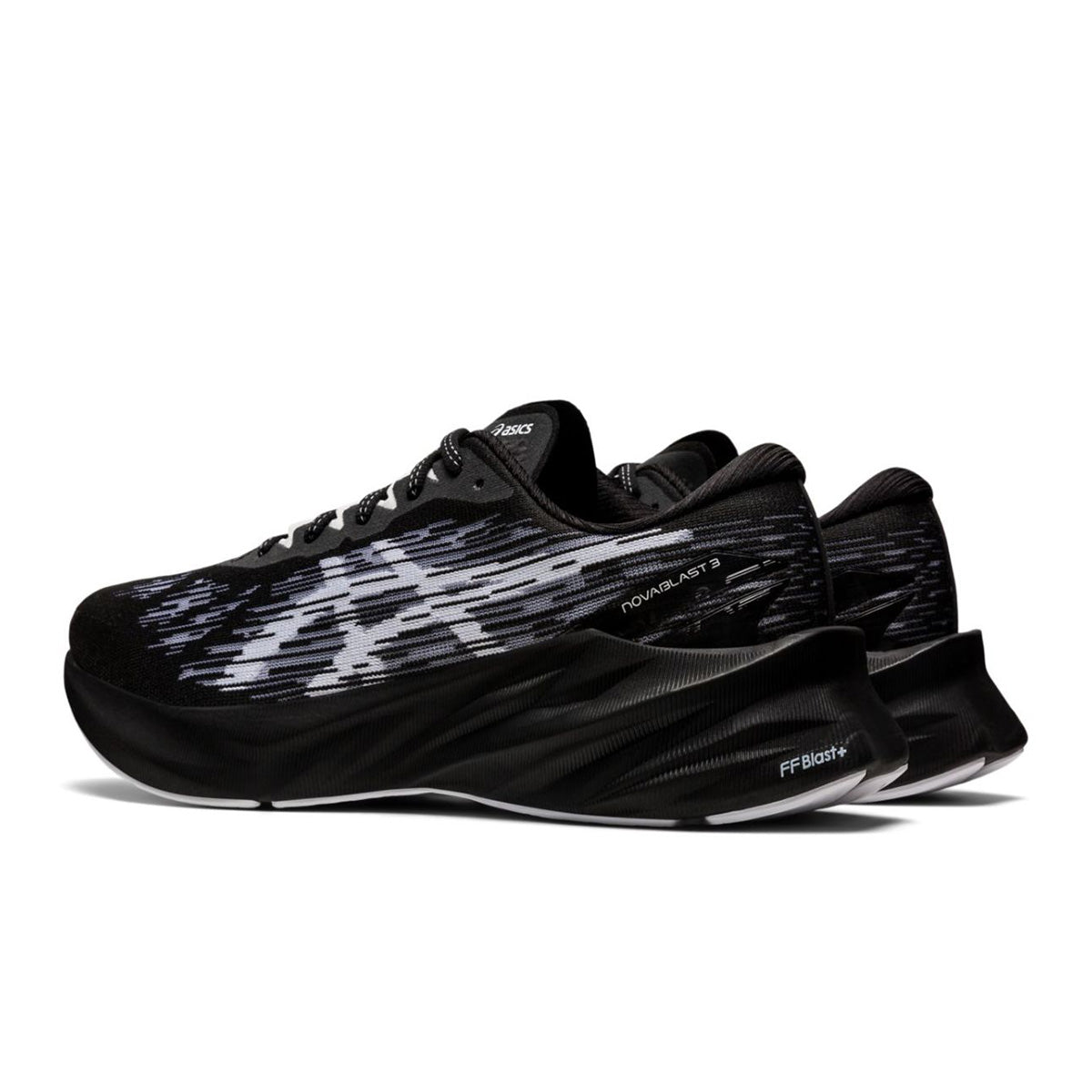 Asics Novablast 3 Men Black White אסיקס נובה בלאסט 3 גבר