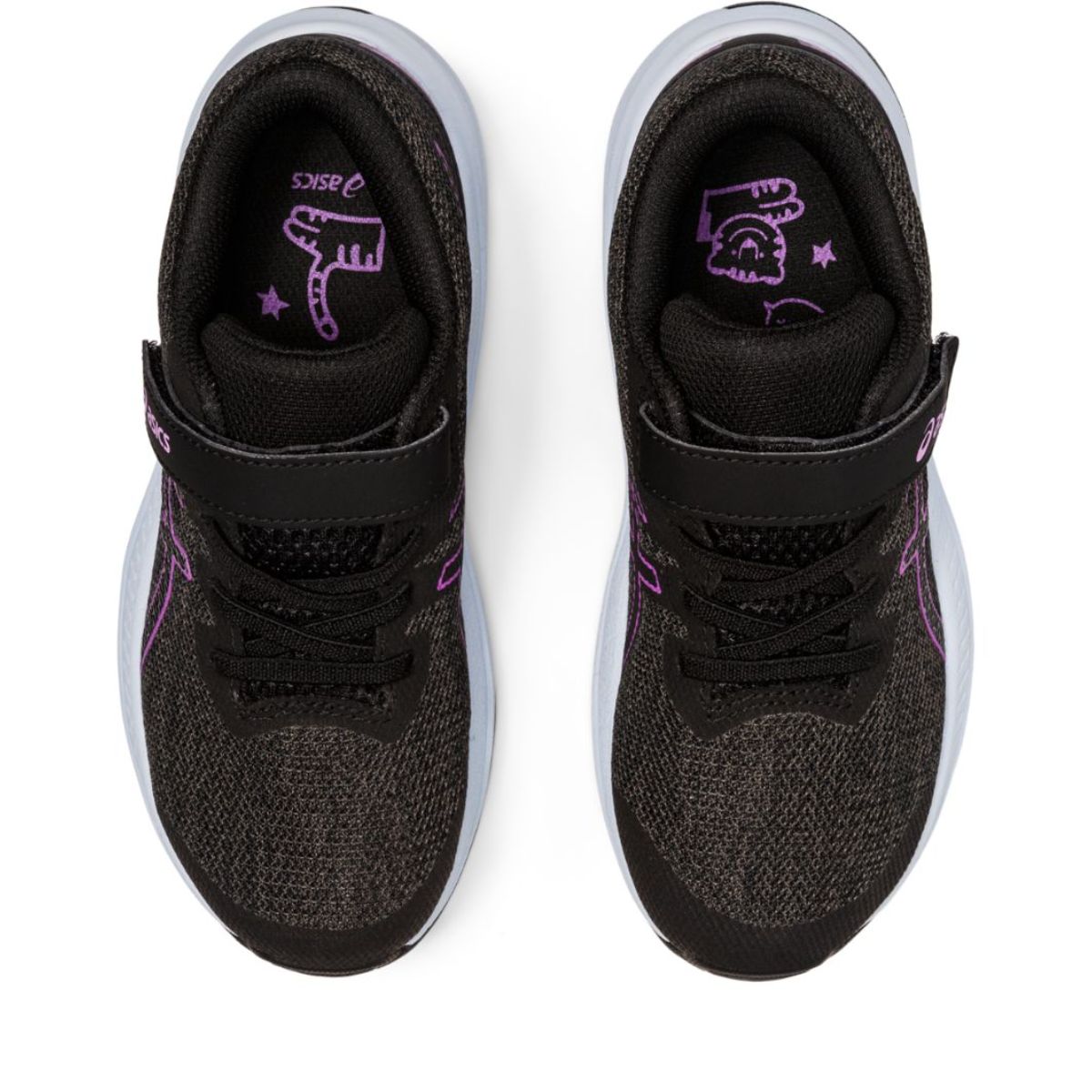 Asics  GT-1000 11 PS Kids Graphite Grey Orchid נעלי אסיקס ילדים