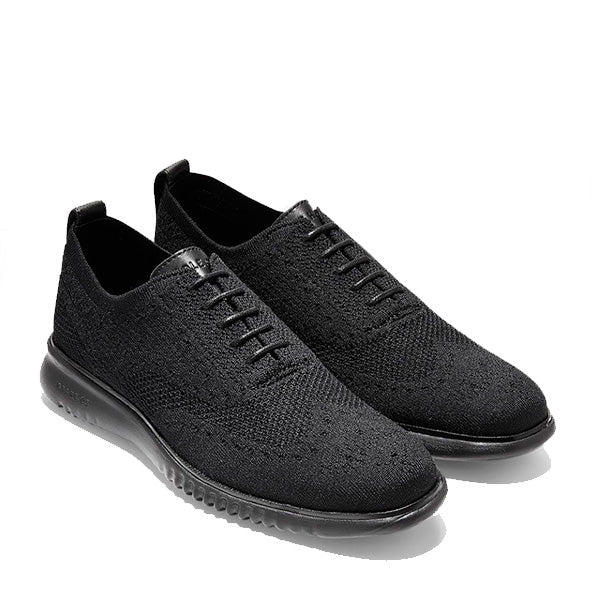 Cole Haan נעלי גברים קול האן Zerogrand Stitchlite Oxford Black