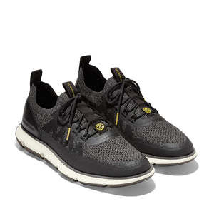 Cole Haan Zerogrand Stitchlite Sneaker Wr Black Ivory סניקרס גברים קול האן