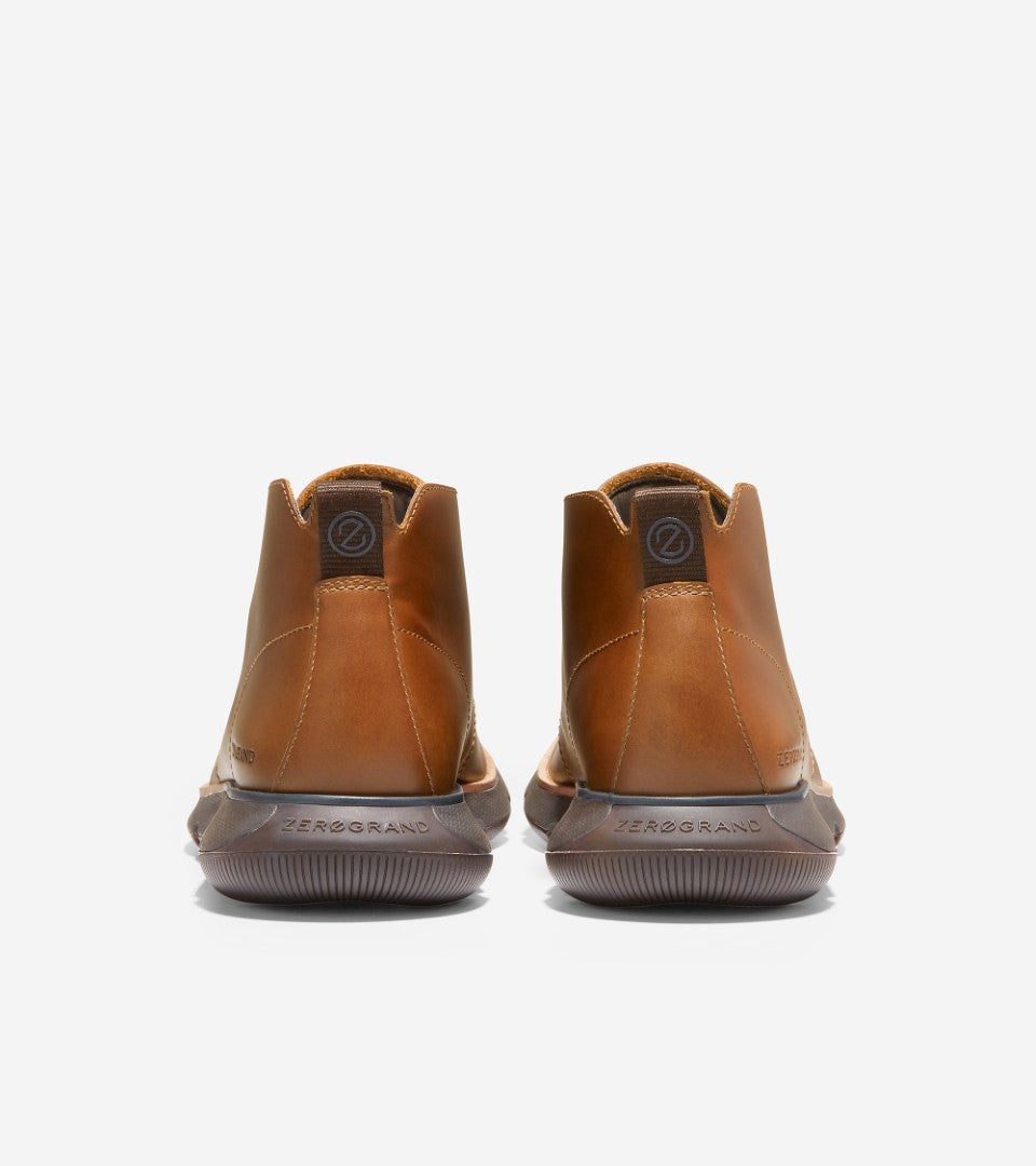 Cole Haan מגפי גברים קול האן Zerogrand Chukka Wp Ch British Tan