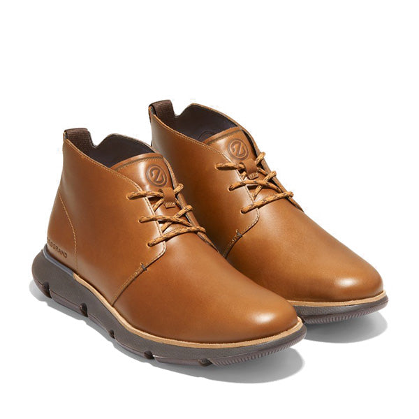 Cole Haan מגפי גברים קול האן Zerogrand Chukka Wp Ch British Tan