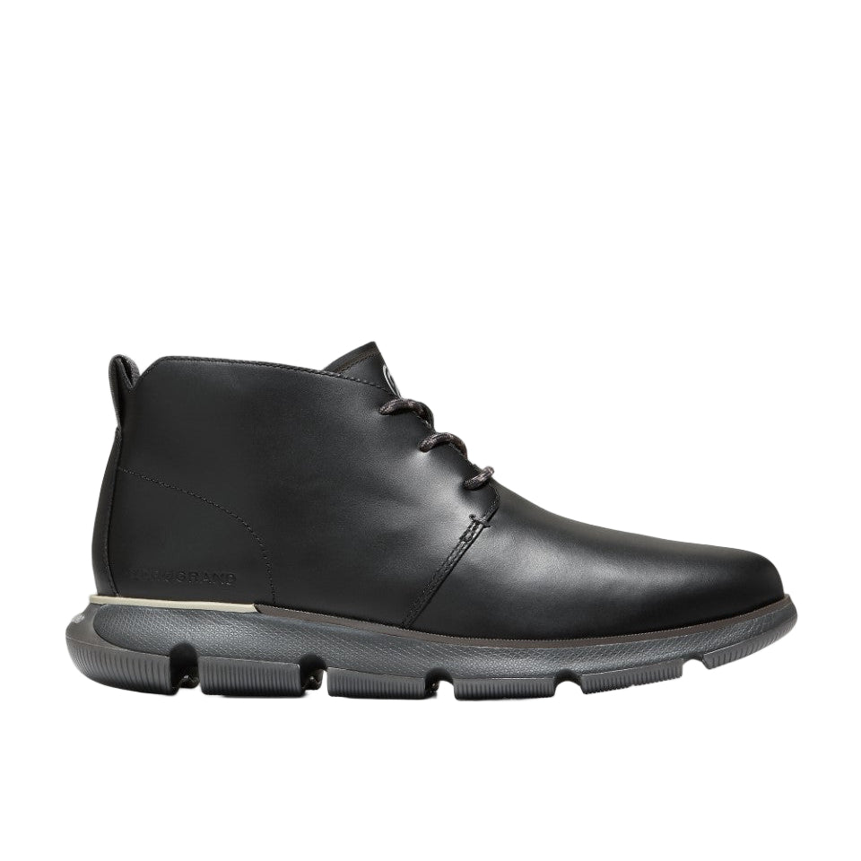 Cole Haan Zerogrand Chukka Wp Black Pavement מגפי גברים קול האן