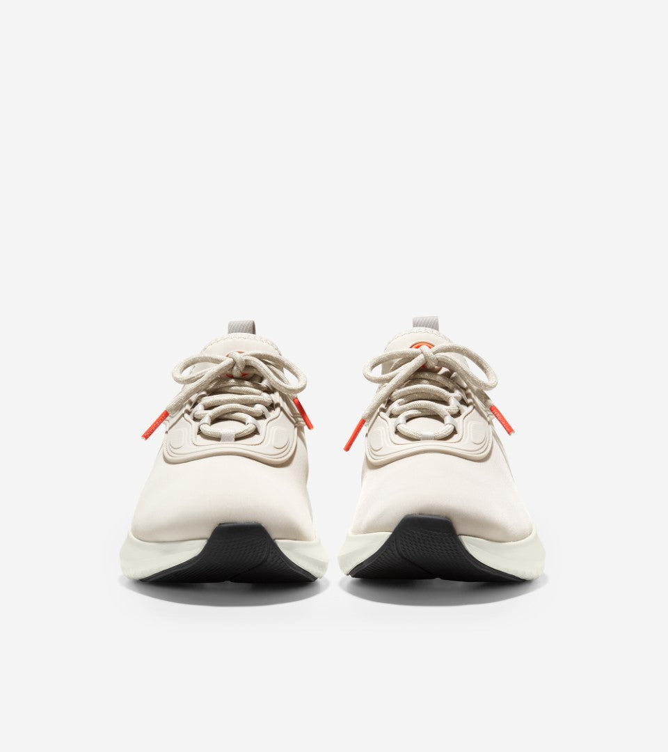 Zerogrand Changepace Lace Up Sneaker Dove Ivory Black Yellow