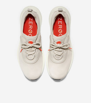 Zerogrand Changepace Lace Up Sneaker Dove Ivory Black Yellow