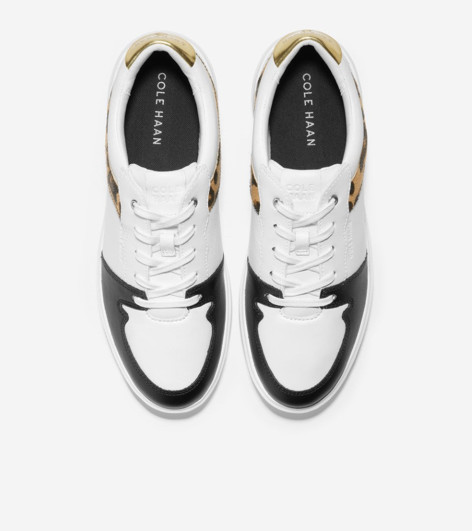 Cole Haan Tennis Sneaker White Leopard סניקרס נשים קול האן - Original's