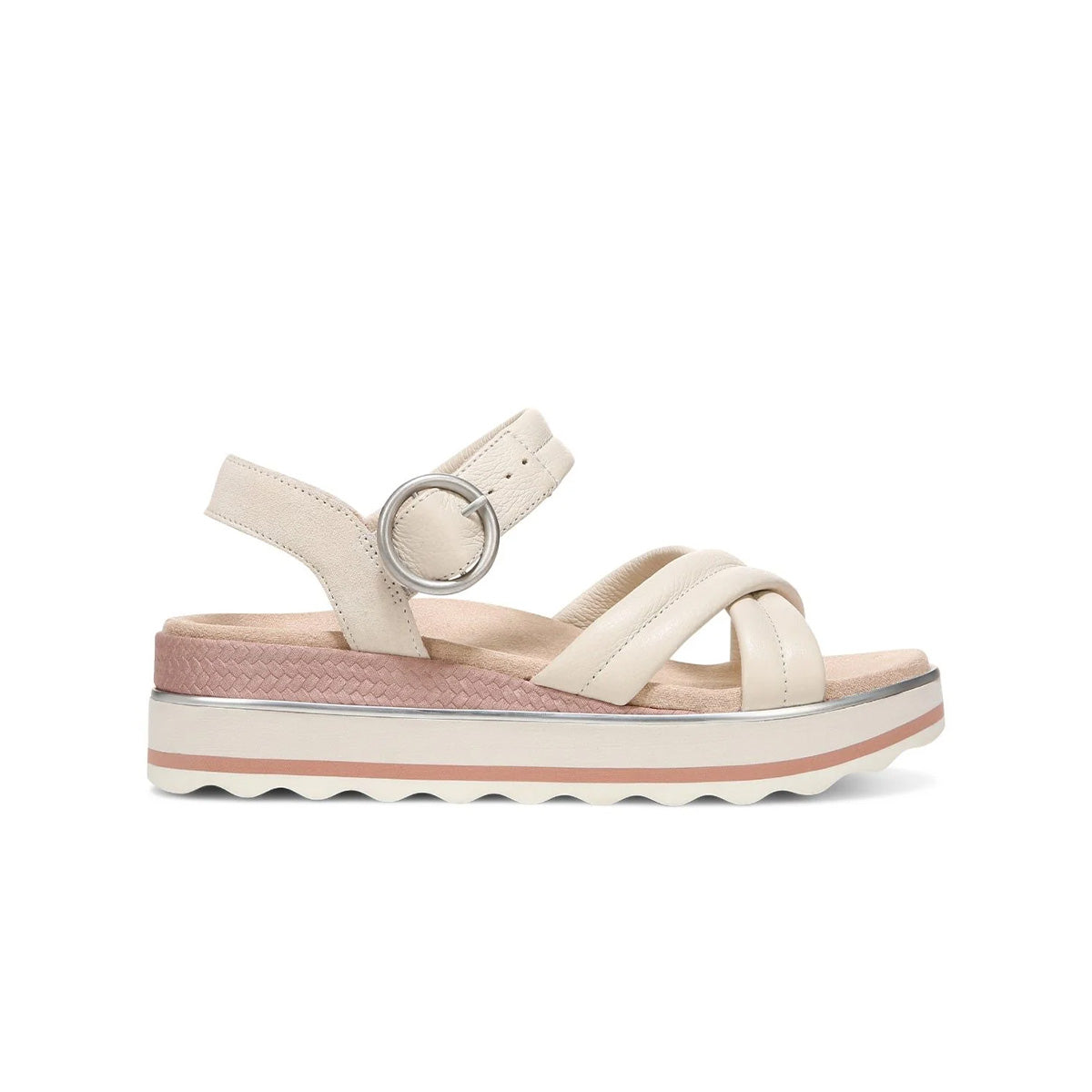 Vionic Reyna Cream Med סנדלי ויוניק לנשים