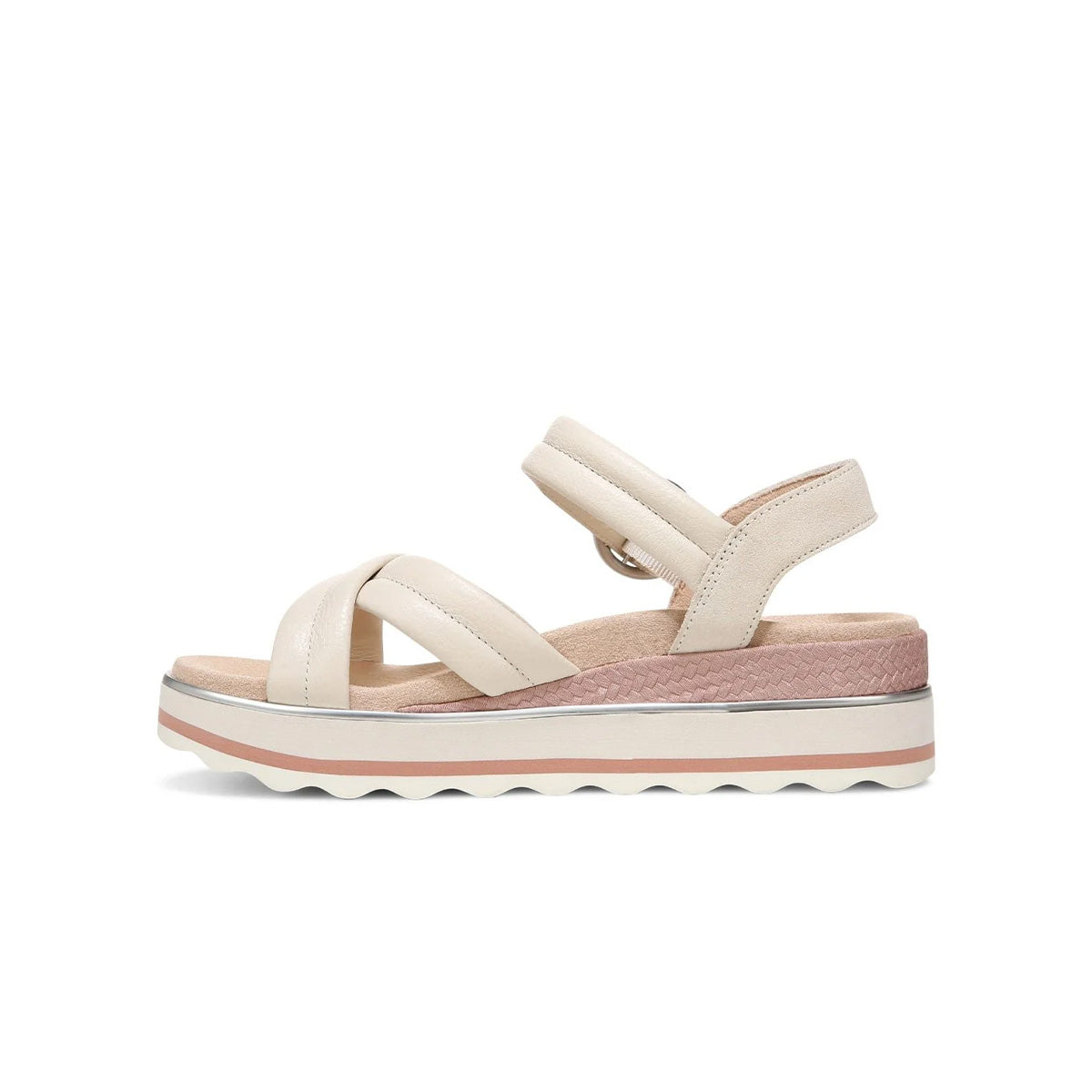 Vionic Reyna Cream Med סנדלי ויוניק לנשים